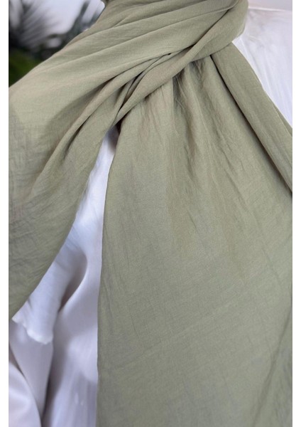 Comfort Pamuk Vual Şal Çağla Yeşili modelleri