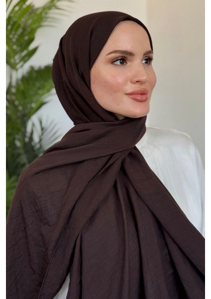 Comfort Pamuk Vual Şal Kahverengi fiyatları