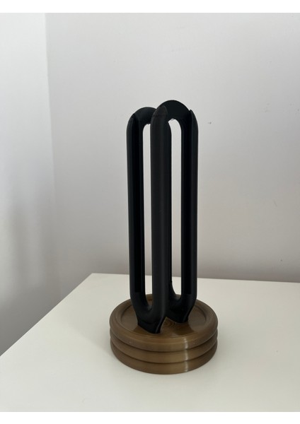 Şık Kahve Kapsül Standı, Mutfak Dekoru, Organizer, Bronz Tasarım modelleri