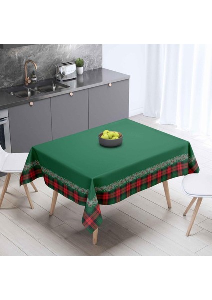 Mini Kozalak Detaylı Masa Örtüsü Ince Keten Uluslararası Yıkama ve Solmama Sertifikası fiyatları