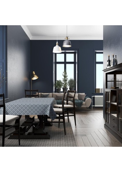 Mavi Geometrik Masa Örtüsü modelleri