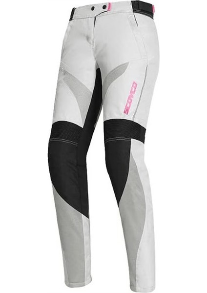 P-047W Yazlık Korumalı Kadın Motosiklet Pantolonu