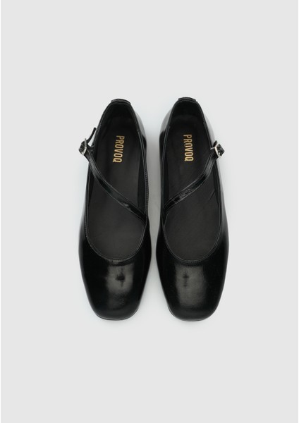 Siyah Deri Kadın Ayakkabı indirimleri