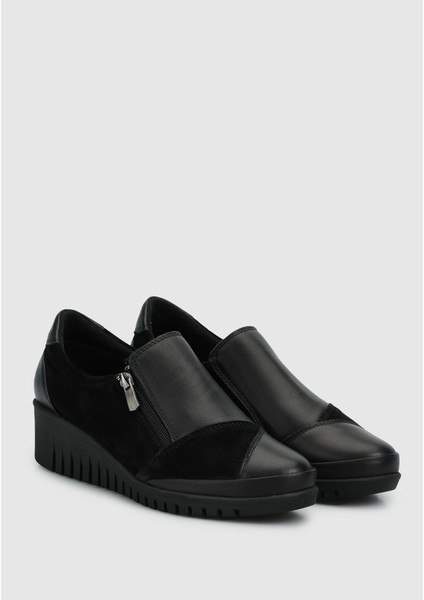 Siyah Deri Kadın Ayakkabı fiyatları