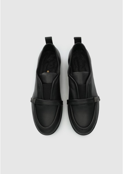 Siyah Deri Kadın Ayakkabı fırsatları