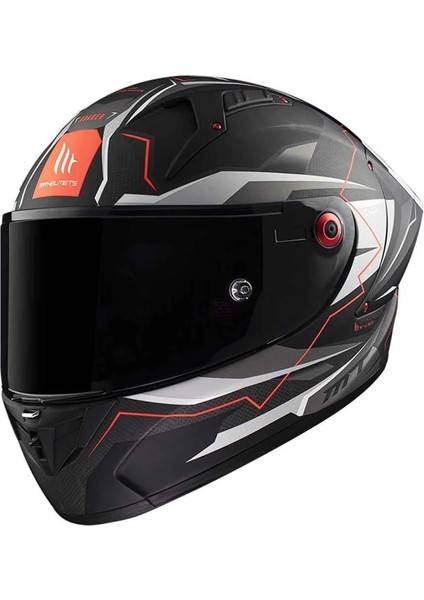 Kre+ Carbon Kapalı Motosiklet Kaskı