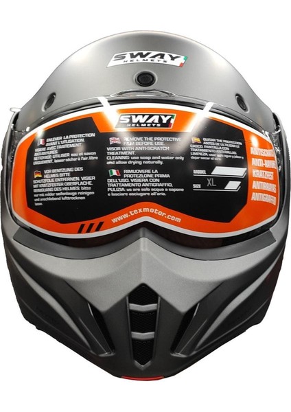 Sw 907 Stratos 180 Çene Açılır Motosiklet Kaskı