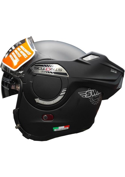 Sw 907 Stratos 180 Çene Açılır Motosiklet Kaskı fırsatları