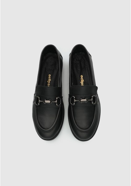 Siyah Deri Kadın Ayakkabı indirimleri