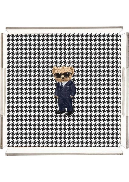 Teddy Pleksi Tepsi -25X25CM fiyatları