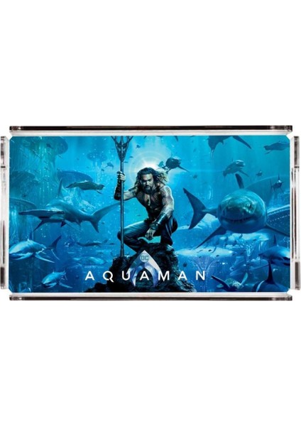 Aquaman Pleksi Tepsi - 40X24CM (Warner Bros Lisanslı Üründür)