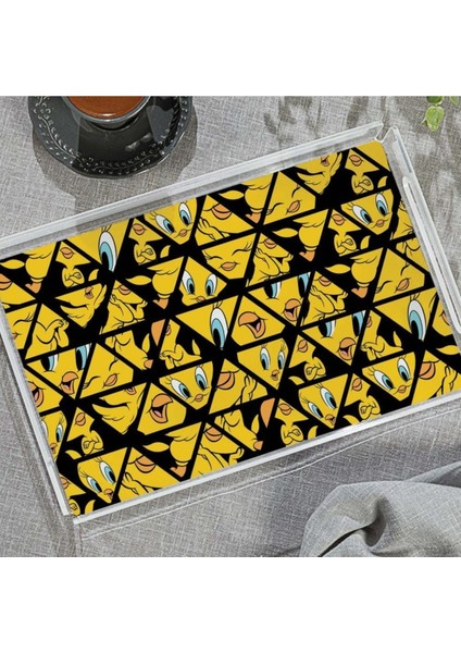 Tweety Face Pleksi Tepsi - 40X24CM (Warner Bros Lisanslı Üründür) fırsatları