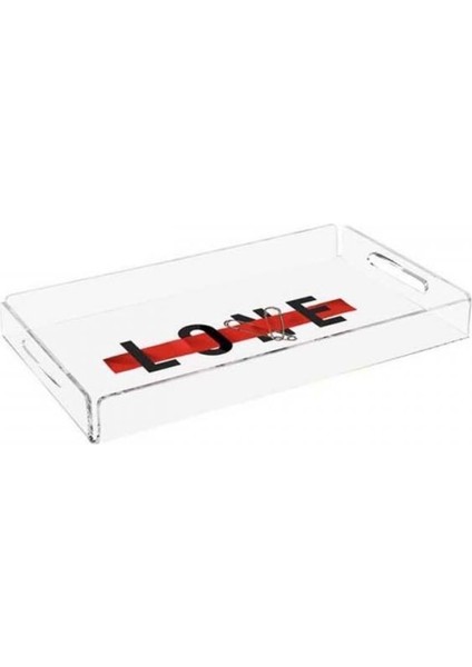 Lone Pleksi Tepsi - PT2145 - 40X24CM