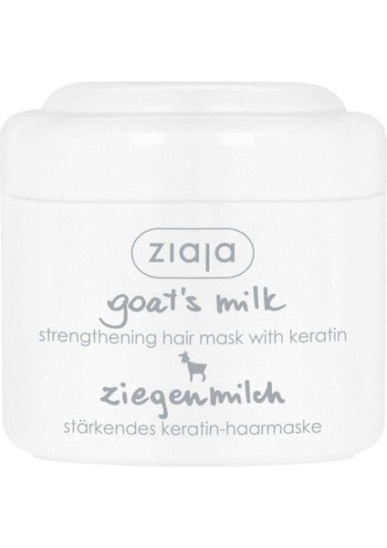 Keratin ve Keçi Sütü İçeren Saç Maskesi 200 ml Kuru Saçlar İçin Onarıcı ve Güçlendirici fiyatları