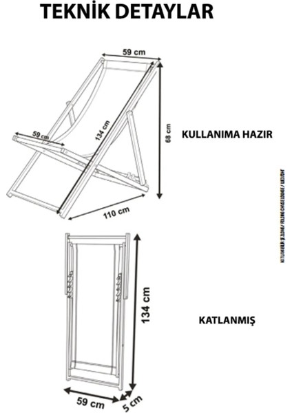 Tropikal Yaprak Tasarımlı Katlanır Şezlong (Ahşap Fırınlanmış Gürgen Ağacı, Süet Kumaş)