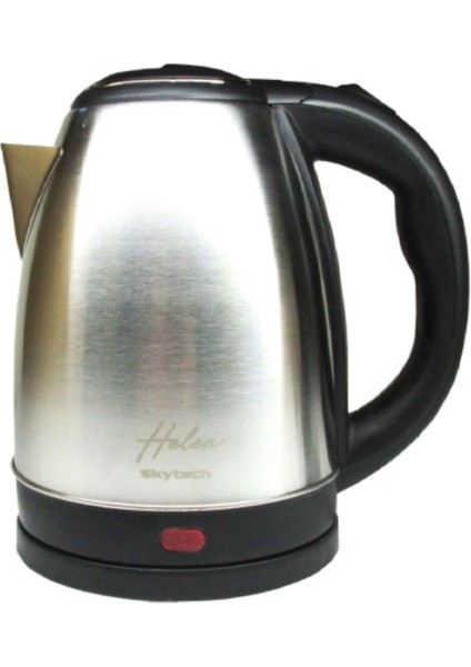 Bordo Çelik Kettle, Şık ve Dayanıklı Elektrikli Su Isıtıcı