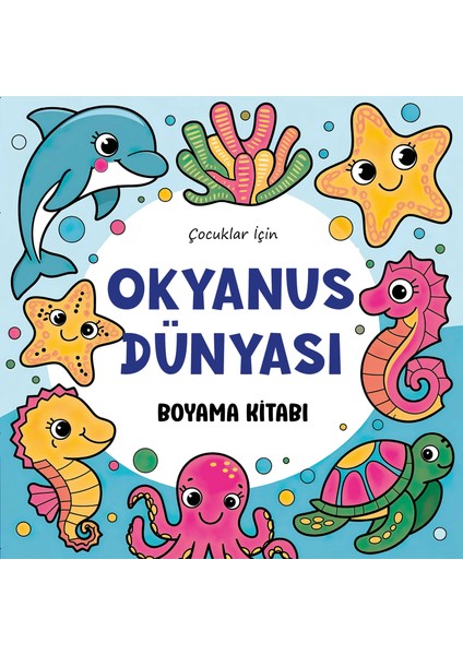Okyanus Dünyası & Sevimli Hayvanlar 2’li Boyama Kitabı Seti | 4-7 Yaş Çocuklar Için | Toplam 52 Sayfa | Eğitici ve Eğlenceli Çocuk Boyama Kitapları fiyatları