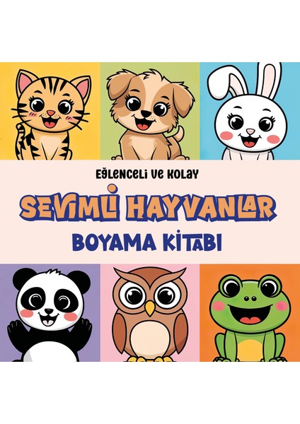 Okyanus Dünyası & Sevimli Hayvanlar 2’li Boyama Kitabı Seti | 4-7 Yaş Çocuklar Için | Toplam 52 Sayfa | Eğitici ve Eğlenceli Çocuk Boyama Kitapları modelleri