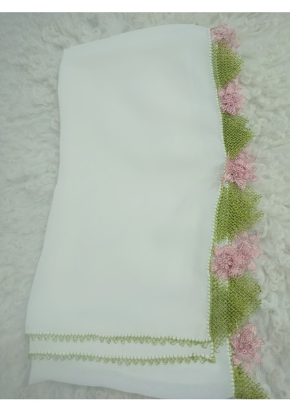 El Emeği Iğne Oyalı Namaz Örtüsü Çeyizlik Mevlit Başörtüsü Krep Kumaş 145X75 cm modelleri