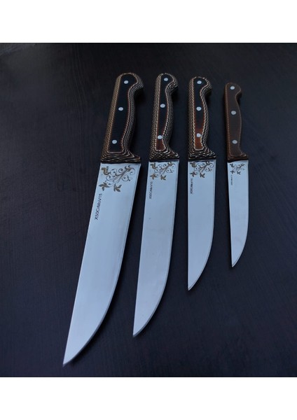Bıçak Seti Profesyonel Mutfak Bıçak Seti Şef Bıçak Seti HGBS420