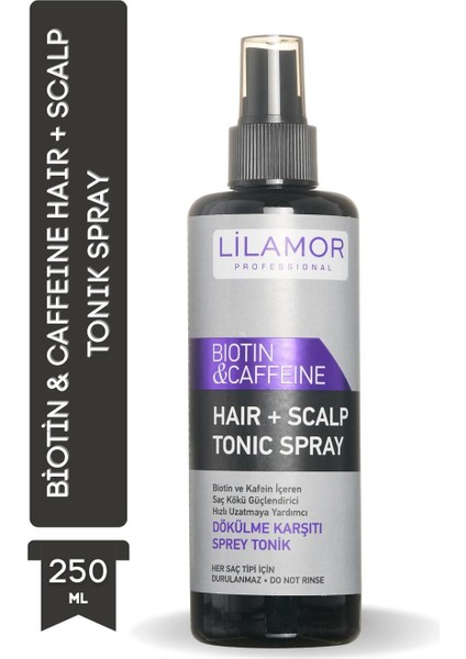Biotinkafein Saç Bakım Toniği 2li Set - Hızlı Uzamaya Yardımcı-250 ml+2 Durulama Gerektirmeyen Tüm Saç Tipleri İçin Bitkisel Güçlendirici fiyatları