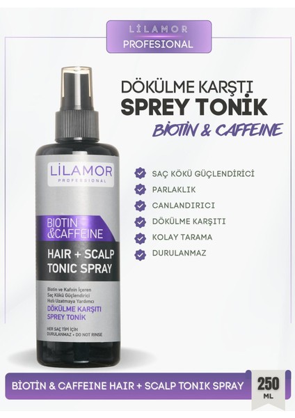 Biotinkafein Saç Bakım Toniği 2li Set - Hızlı Uzamaya Yardımcı-250 ml+2 Durulama Gerektirmeyen Tüm Saç Tipleri İçin Bitkisel Güçlendirici modelleri