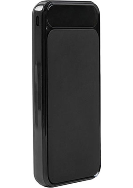 IP-G2711 10000 mAh Powerbank 2 Usb Port Siyah LCD + LED Gösterli Taşınabilir Pil Şarj Cihazı