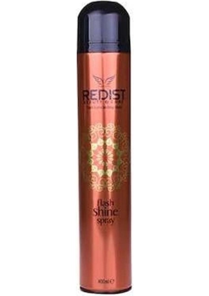 Saç Spreyi Parlatıcı Flash Shine 400 ml x 2 Tüm Saç Tiplerine Uygun, İnce Taneli Hafif Formül