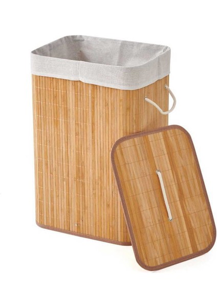 Bambu Çamaşır Sepeti - 60 Litre fiyatları