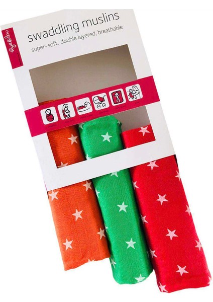 3'lü Çok Amaçlı Müslin Örtü fiyatları