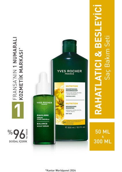 Rahatlatıcı ve Besleyici Saç Bakım Seti