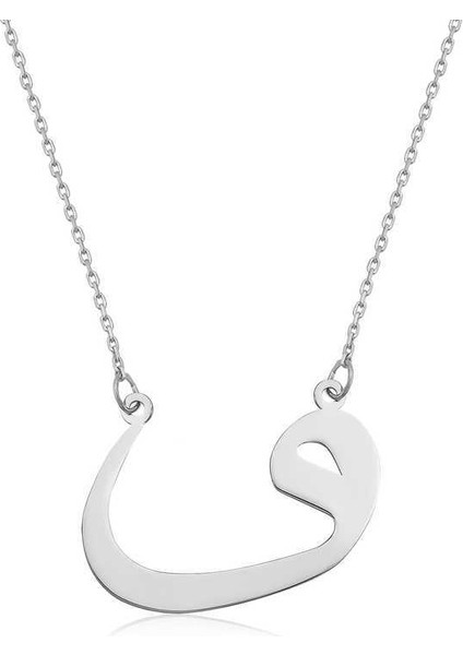 925 Ayar Gümüş Vav Kadın Gümüş Kolye PT2610807 (601601)