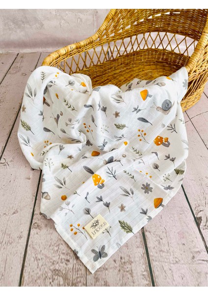 3 Adet 110X110 Çok Amaçlı Müslin Bezi Örtü Battaniye fırsatları