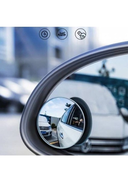 SY028 Yuvarlak Krom Oynar Araç Yan Aynası Kompakt Boyutlu Evrensel Uyumlu Minimalist Tasarım modelleri
