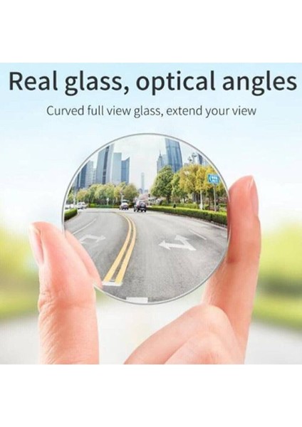 SY028 Yuvarlak Krom Oynar Araç Yan Aynası Kompakt Boyutlu Evrensel Uyumlu Minimalist Tasarım indirimleri