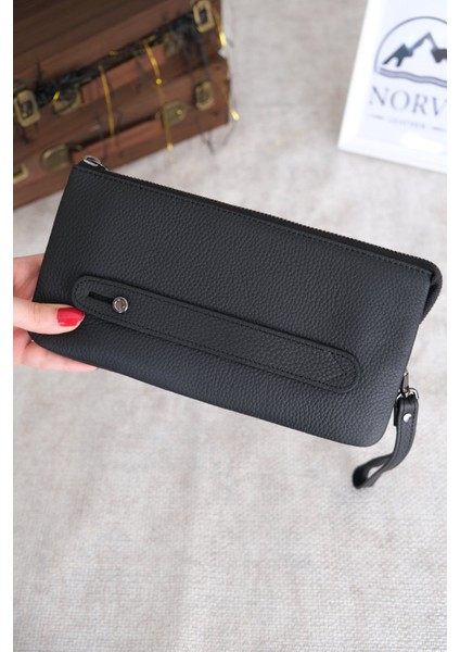 El Çantası Hakiki Deri Siyah modelleri