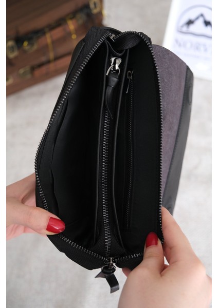 Hakiki Deri Erkek El Çantası Siyah fiyatları