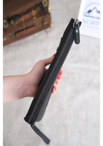 El Çantası Hakiki Deri Siyah indirimleri