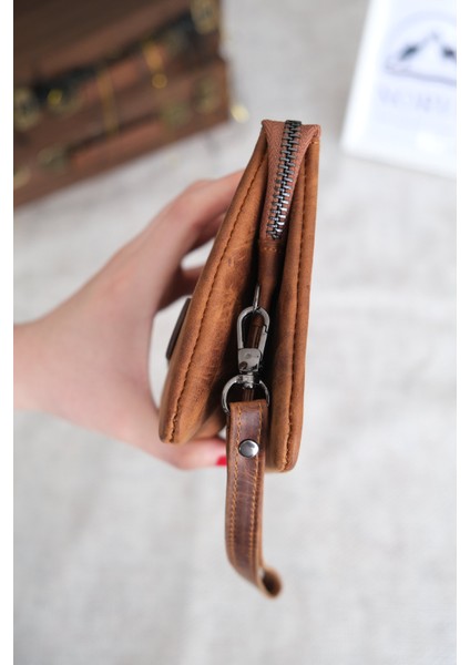 El Çantası Hakiki Deri Kahverengi indirimleri