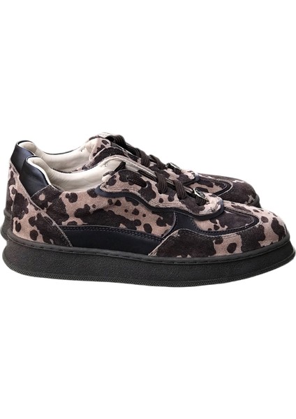 Kahve Leopar Desen Sneaker fırsatları