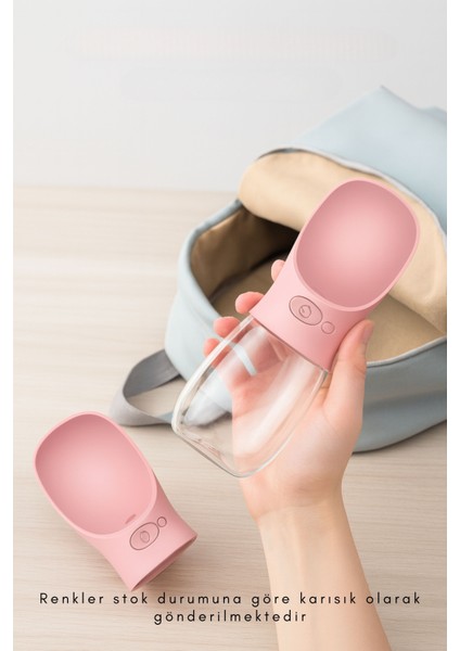 Taşınabilir Köpek Su Matarası Evcil Hayvan Su Matarası 350ML Casapetra fırsatları