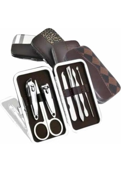 Manikür Pedikür Seti 7 Parça Tırnak Mantar Tırnak Batığı Temizleme Taşınabilir fırsatları