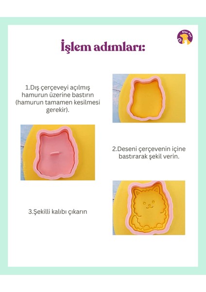 3D Köpek Şekilli Kurabiye ve Şekerleme Kalıbı Seti – 8 Parça (Ithal Ürün) modelleri