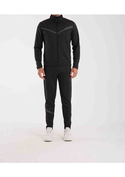 Grafıcs Slim Fit Siyah Eşofman Takımı