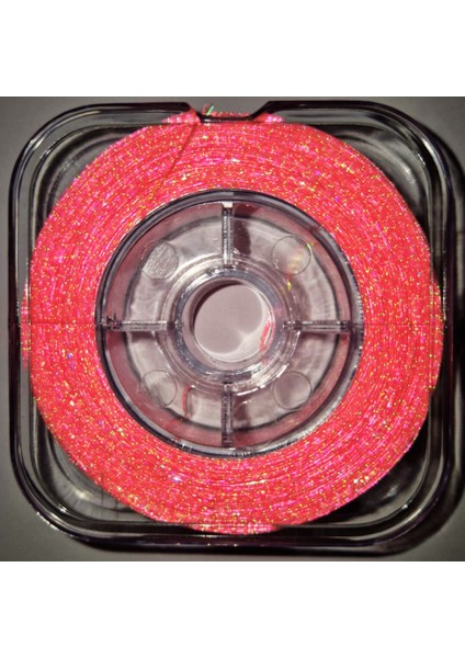 Hazır Çapari Kombini Boru Sim Ultraviyole Uv Neon Pembe Makarada