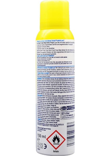 Fresh Step Ayak Spreyi 150 ml Doğal İçerikli Uzun Süre Koku ve Terlemeye Karşı Etkili
