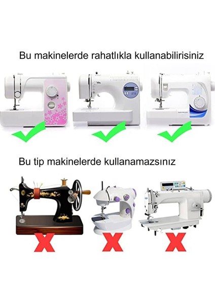 11 Parça Renkli Baskı Ayak Seti, Kaliteli ve Dayanıklı Tasarım fiyatları