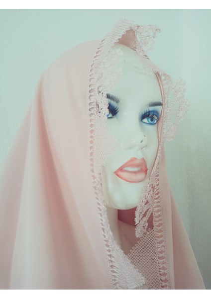 Krep Kumaş El Işi Iğne Oyası ,namaz, Mevlit Örtüsü, Özel El Yapımı Çember Çeyizlik Oyalı 140X75 cm fiyatları