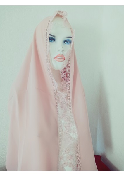 Krep Kumaş El Işi Iğne Oyası ,namaz, Mevlit Örtüsü, Özel El Yapımı Çember Çeyizlik Oyalı 140X75 cm fırsatları