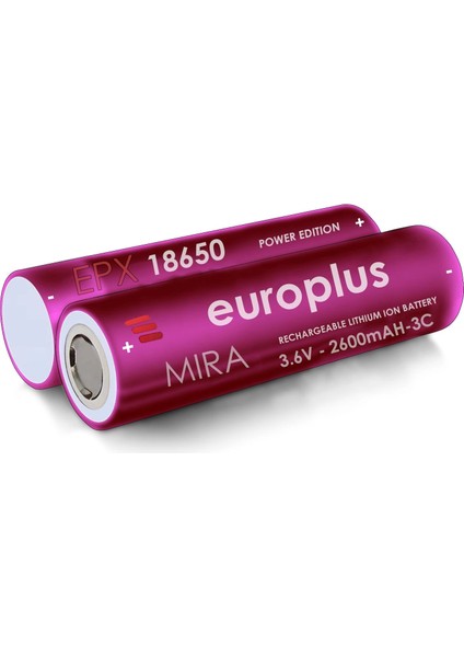 Şarjlı Pil 18650 3.6V 2600MAH 3c Li-Ion 1 Adet